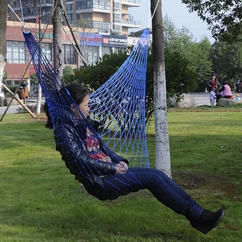Portable Travel Camping Garden Nylon Hammock Sleeping Bed Durable Hanging Mesh Swing for Household Garden Accessories
Portable Travel Camping Garden Nylon Hammock Sleeping Bed Durable Hanging Mesh Swing for Household Garden Accessories