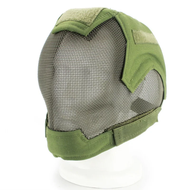 V6 Airsoft Paintball Full Face Mask Steel Metal Mesh Protection Military Army CS Wargame Shooting Hunting Tactical Helmet Masks
V6 Airsoft Paintball Full Face Mask Steel Metal Mesh Protection Military Army CS Wargame Shooting Hunting Tactical Helmet Masks