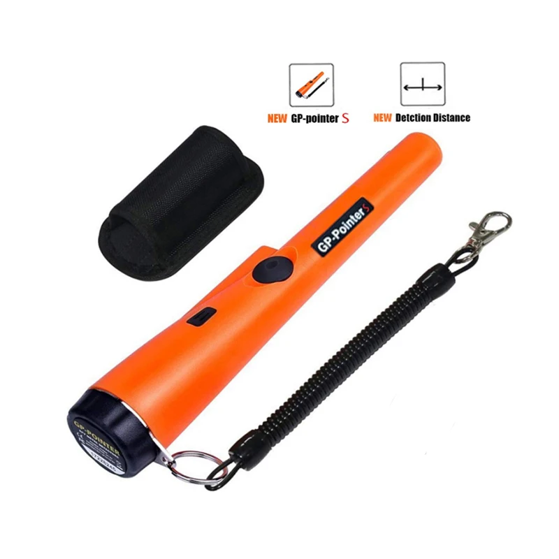 Waterproof IP66 Pin Pointer Metal Detector, Hand-held Metal Detector 360° Scanning Unearthing Treasure Finder Buzzer Vibration
Waterproof IP66 Pin Pointer Metal Detector, Hand-held Metal Detector 360° Scanning Unearthing Treasure Finder Buzzer Vibration
