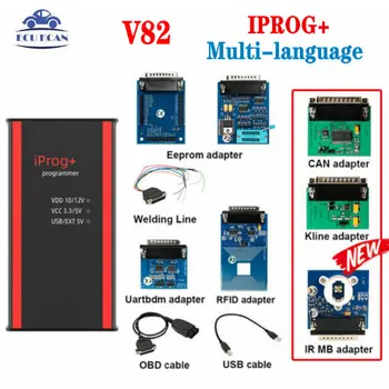 Car Iprog Pro V82 Programmer Kline Can Adapter Mileage Odometer Adjust Tool Airbag Reset Scanner DPF Iprog+ IMMO Iprog-pro
Car Iprog Pro V82 Programmer Kline Can Adapter Mileage Odometer Adjust Tool Airbag Reset Scanner DPF Iprog+ IMMO Iprog-pro