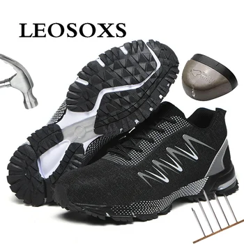 LEOSOXS 2020 Comfortable Industrial Shoes Security Steel Toe Breathable Work Boots Work Puncture Proof Safety Men's Shoes
LEOSOXS 2020 Comfortable Industrial Shoes Security Steel Toe Breathable Work Boots Work Puncture Proof Safety Men's Shoes