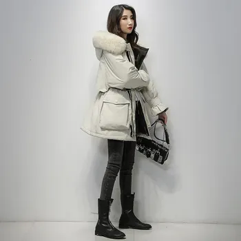 YICIYA Large Natural Fox Fur Hooded Winter Jacket Women 90% White Duck Down Thick Parkas Warm Sash Tie Up Snow Coat
YICIYA Large Natural Fox Fur Hooded Winter Jacket Women 90% White Duck Down Thick Parkas Warm Sash Tie Up Snow Coat
