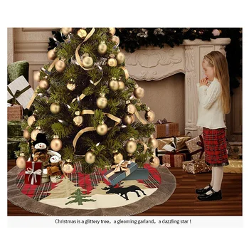 NEW-2 Pcs Christmas Tree Skirt Reindeer Xmas Tree Decorations Tree Skirts for Christmas Tree Decoration
NEW-2 Pcs Christmas Tree Skirt Reindeer Xmas Tree Decorations Tree Skirts for Christmas Tree Decoration