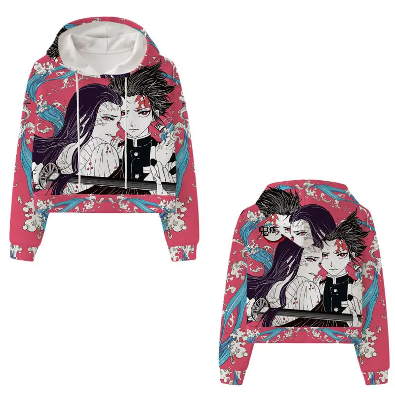 Demon Slayer Kimetsu no Yaiba hooded Sweatshirt Women Fashion Streetwear Demon Slayer 3D Print Pullovers Outwear
Demon Slayer Kimetsu no Yaiba hooded Sweatshirt Women Fashion Streetwear Demon Slayer 3D Print Pullovers Outwear
