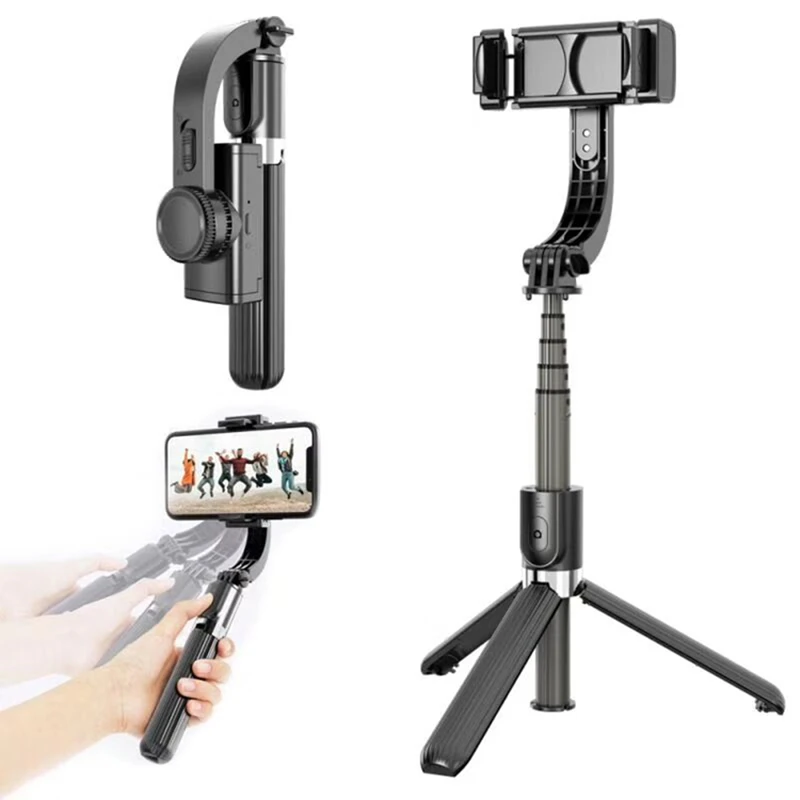 Bluetooth Handheld Gimbal Stabilizer with tripod selfie stick handheld Video Record Support for iPhone huawei Action Camera
Bluetooth Handheld Gimbal Stabilizer with tripod selfie stick handheld Video Record Support for iPhone huawei Action Camera