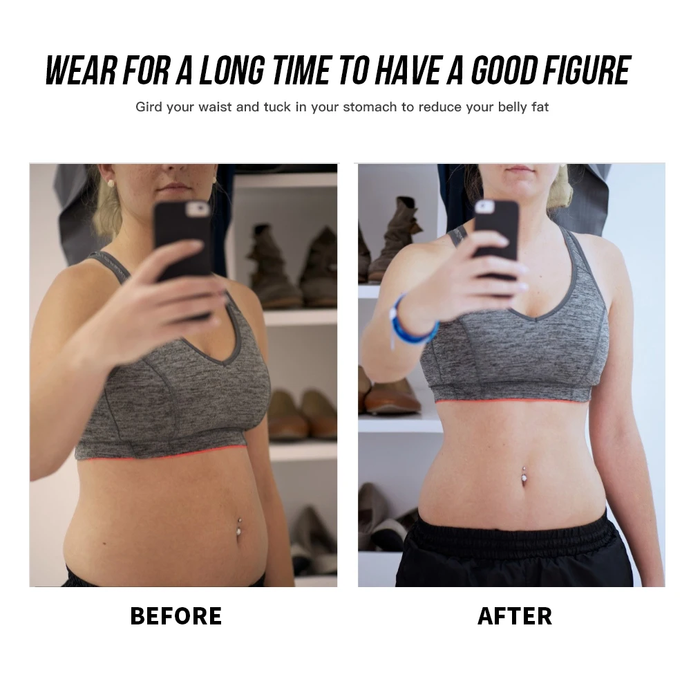 Fashion Latex Waist Trainer Neoprene Sauna Corset Binders Shapers Women