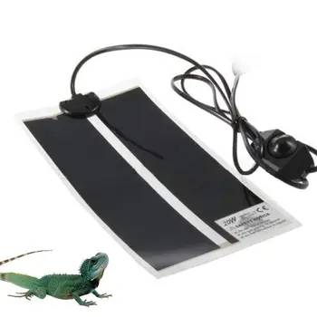 EU Plug Reptile Heating Pad 20W Adjustable Reptile Tank Warmer Mat with Temperature Controller Fit for Turtle Snake Lizard Gecko
EU Plug Reptile Heating Pad 20W Adjustable Reptile Tank Warmer Mat with Temperature Controller Fit for Turtle Snake Lizard Gecko