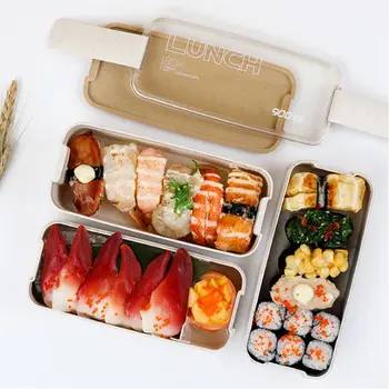 900ml Lunch Box 600ml Soup Bucket 3 Layers Eco-Friendly Lunch Box Food Container Microwavable Dinnerware Leakproof Bento Box
900ml Lunch Box 600ml Soup Bucket 3 Layers Eco-Friendly Lunch Box Food Container Microwavable Dinnerware Leakproof Bento Box