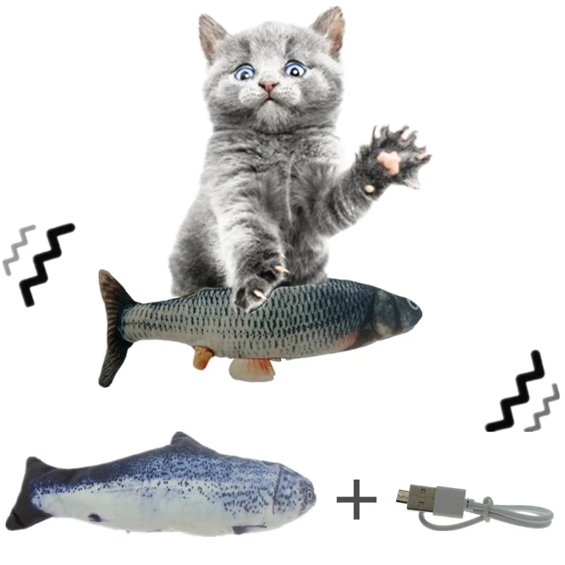 30CM Pet Cat Toy USB Charging Simulation Electric Dancing Moving Floppy Fish Cats Toy For Pet Toys Interactive Dog Dropshipping
30CM Pet Cat Toy USB Charging Simulation Electric Dancing Moving Floppy Fish Cats Toy For Pet Toys Interactive Dog Dropshipping