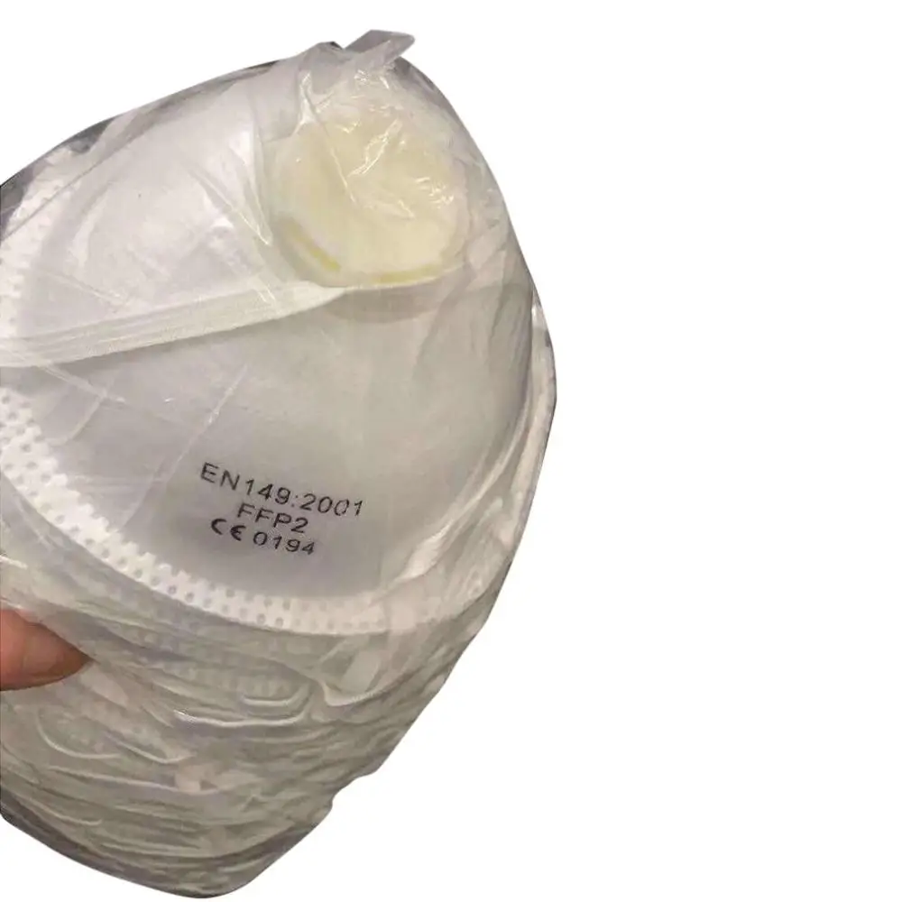 FFP2 protective mask High efficiency filtration 3D fitting design Efficient smooth respirator fresh 20 pcs
FFP2 protective mask High efficiency filtration 3D fitting design Efficient smooth respirator fresh 20 pcs