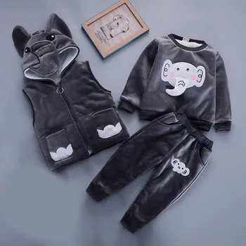 3PCs/Set Autumn Winter Kids Clothes Set High Quality Thick Warm Christmas Elk Hoodies+Pants+Jacket Girls Clothes
3PCs/Set Autumn Winter Kids Clothes Set High Quality Thick Warm Christmas Elk Hoodies+Pants+Jacket Girls Clothes