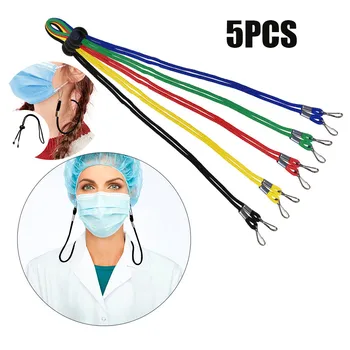 5pcs Adjustable Facemask Lanyard Handy Mask Rope Convenient Mask Rest Ear Holder Rope For Outdoor Face Protect Mouth-muffle Pack
5pcs Adjustable Facemask Lanyard Handy Mask Rope Convenient Mask Rest Ear Holder Rope For Outdoor Face Protect Mouth-muffle Pack