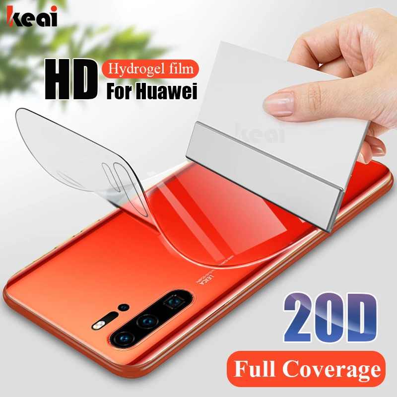 20D Full Cover Hydrogel Film For Huawei Mate 30 20 Pro 10 Lite Screen Protector For Huawei P20 P30 Pro Back Soft Film Not Glass
20D Full Cover Hydrogel Film For Huawei Mate 30 20 Pro 10 Lite Screen Protector For Huawei P20 P30 Pro Back Soft Film Not Glass