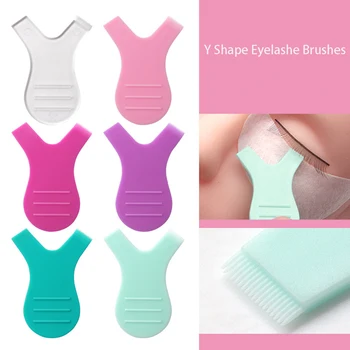 5pcs Makeup Eyelash Brushes Reuseable Plastic Clean Comb Y Shape Eyelashe Lifting Curler Eye Lash Extension Perm Eyelashe Tool
5pcs Makeup Eyelash Brushes Reuseable Plastic Clean Comb Y Shape Eyelashe Lifting Curler Eye Lash Extension Perm Eyelashe Tool