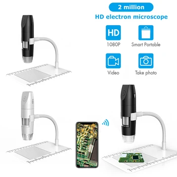 Wireless Digital Microscope Adjustable High Bright Electronic Stereo Handheld Zoom Magnifier Microscope with USB Interface Wecam
Wireless Digital Microscope Adjustable High Bright Electronic Stereo Handheld Zoom Magnifier Microscope with USB Interface Wecam