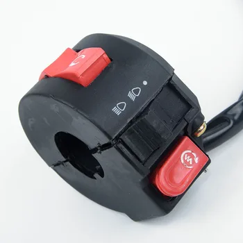7-Wire Kill Start Light Switch Button 7-Wire Female Connector For Chinese 50cc 70cc 90cc 110cc ATV Quad Fits 7/8" Handlebar
7-Wire Kill Start Light Switch Button 7-Wire Female Connector For Chinese 50cc 70cc 90cc 110cc ATV Quad Fits 7/8" Handlebar
