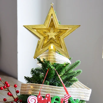 20cm Tree Top Star Glitter Red,Gold,Silver Christmas Tree Topper Decoration Xmas Plastic Ideal Festive Decoration
20cm Tree Top Star Glitter Red,Gold,Silver Christmas Tree Topper Decoration Xmas Plastic Ideal Festive Decoration