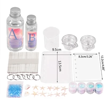 1 Set Crystal Epoxy Resin Mold Notebook Casting Silicone Mould Handmade DIY Crafts Making Tools Kits
1 Set Crystal Epoxy Resin Mold Notebook Casting Silicone Mould Handmade DIY Crafts Making Tools Kits