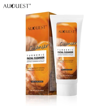 100ml AUQUEST Facial Cleanser Turmeric Face Wash Whitening Moisturizing Oil Control Shrink Pores Foam Cleanser Face Care TSLM1
100ml AUQUEST Facial Cleanser Turmeric Face Wash Whitening Moisturizing Oil Control Shrink Pores Foam Cleanser Face Care TSLM1
