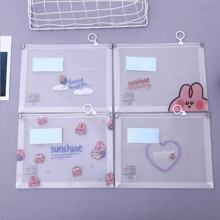New Arrival 1PC Kawaii Creative Rabbit A5 File Folder Document Paper Organizer Bag With Marker Card School Office Stationery
New Arrival 1PC Kawaii Creative Rabbit A5 File Folder Document Paper Organizer Bag With Marker Card School Office Stationery