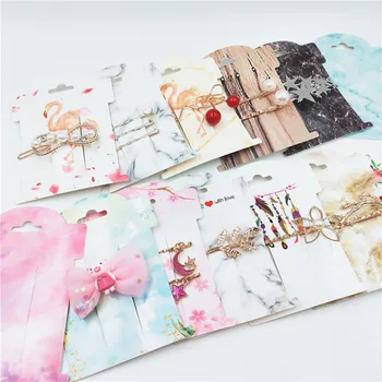 50Pcs Multi-Style Paper Hairpin Card 11*8cm Vintage Classic Jewelry Display Cards Kraft Women Hair Clip Packing Cards
50Pcs Multi-Style Paper Hairpin Card 11*8cm Vintage Classic Jewelry Display Cards Kraft Women Hair Clip Packing Cards