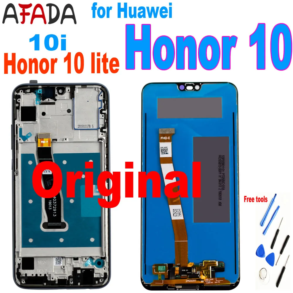 Original For Huawei Honor 10 Lite honor10 LCD Display Touch Screen Assembly With Frame For honor 10lite 10i HRY-LX Display
Original For Huawei Honor 10 Lite honor10 LCD Display Touch Screen Assembly With Frame For honor 10lite 10i HRY-LX Display