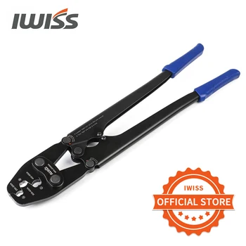 IWISS IWS-25500A Crimping pliers Battery Lugs and Open Barrel Terminal Connectors Crimping Tools with capacity of 250A~500A
IWISS IWS-25500A Crimping pliers Battery Lugs and Open Barrel Terminal Connectors Crimping Tools with capacity of 250A~500A