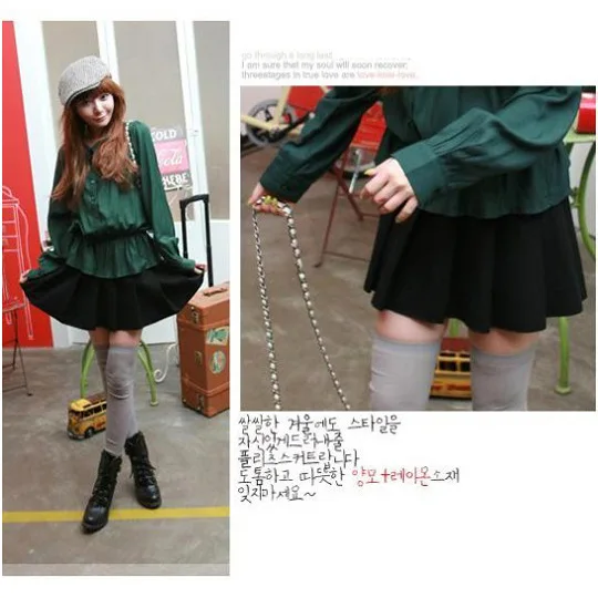 Autumn & Winter Woolen Pleated Skirt Korean-style High-waisted A- line Skirt Women's Elasticity Skirt Slim Fit Slimming Short Sk
Autumn & Winter Woolen Pleated Skirt Korean-style High-waisted A- line Skirt Women's Elasticity Skirt Slim Fit Slimming Short Sk