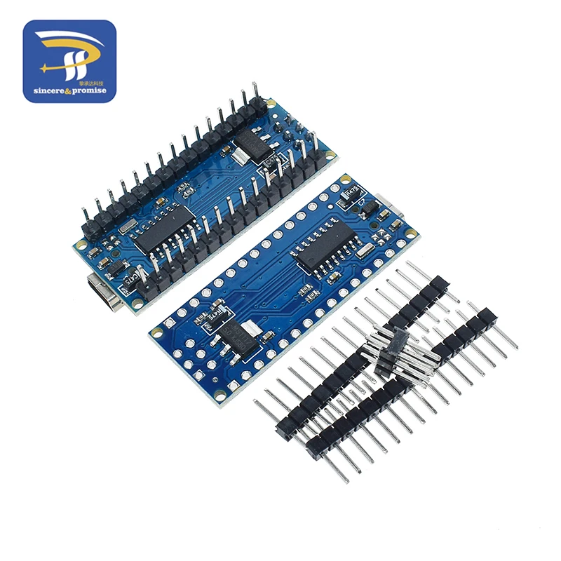 Мини контроллер Nano 3 0 совместимый с Arduino ATmega328P CH340G 5 В 16 м драйвер USB CH340 кабелем V3.0