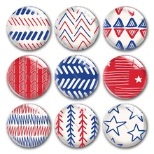 Handmade Blue Red July 4th Geometry Pattern Round Photo Glass Cabochons Demo Flat Back DIY Jewelry Making Findings Accessory
Handmade Blue Red July 4th Geometry Pattern Round Photo Glass Cabochons Demo Flat Back DIY Jewelry Making Findings Accessory