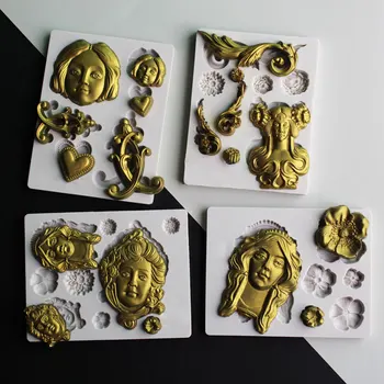 Queen & Anabelle & Nouveau Flower Silicone Mold Fondant Cake Decor Tool Chocolate Gumpaste Mould , Sugarcraft, Kitchen Gadget
Queen & Anabelle & Nouveau Flower Silicone Mold Fondant Cake Decor Tool Chocolate Gumpaste Mould , Sugarcraft, Kitchen Gadget