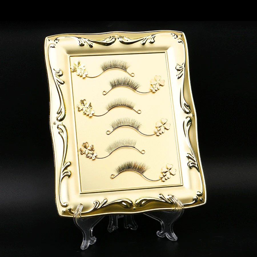 False Eyelash Display Board High Quality Gold Test Display Strip Metal Magnetic Showing Shelf Eyelash Extension
False Eyelash Display Board High Quality Gold Test Display Strip Metal Magnetic Showing Shelf Eyelash Extension
