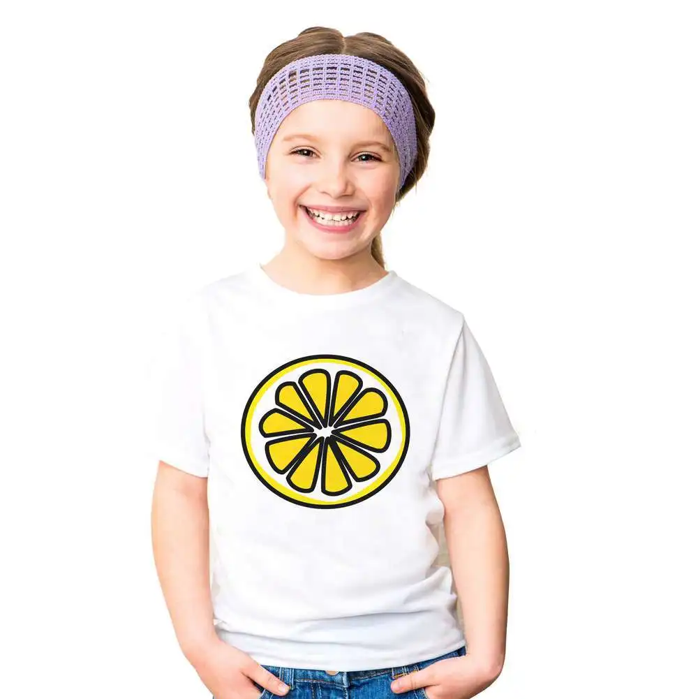 Summer Wear New Style Childrenswear Big Boy Lemon Printing Short-sleeved T-shirt Men And Women Baby T-shirt A089-KSTWH
Summer Wear New Style Childrenswear Big Boy Lemon Printing Short-sleeved T-shirt Men And Women Baby T-shirt A089-KSTWH
