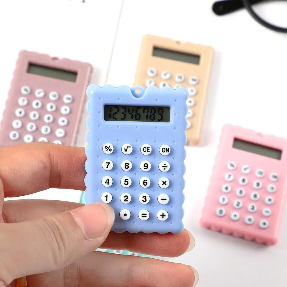 JIANWU mini Creative biscuits Calculator Candy color student calculator kawaii School supplies
JIANWU mini Creative biscuits Calculator Candy color student calculator kawaii School supplies