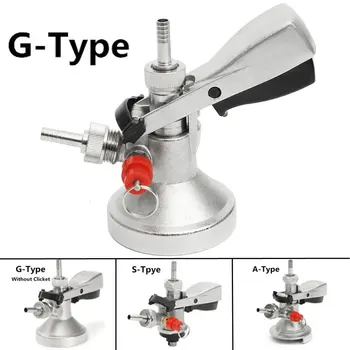 A/S/G Type Homebrew Beer Tap Keg Coupler Handle Draft Beer Dispenser For Home Wine Brew+Air Relief Beer Faucet System Tool
A/S/G Type Homebrew Beer Tap Keg Coupler Handle Draft Beer Dispenser For Home Wine Brew+Air Relief Beer Faucet System Tool
