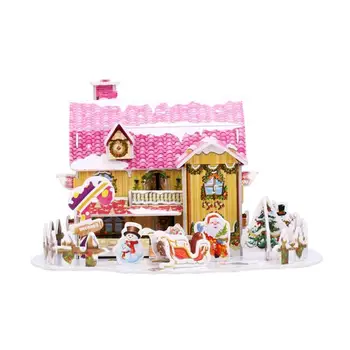 3D Paper Jigsaw Children Puzzle Toys Lovely Personality Especially Creative Delicate Design House Model Christmas Gift 
3D Paper Jigsaw Children Puzzle Toys Lovely Personality Especially Creative Delicate Design House Model Christmas Gift