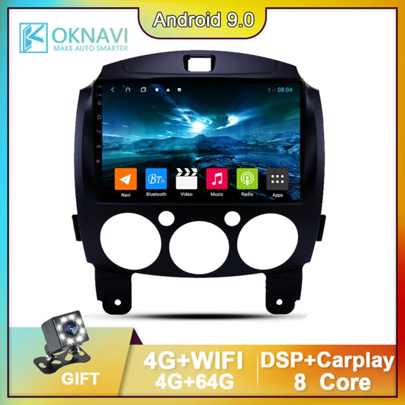 For Mazda 2 2007-2014 2 Din 10'' Android 9.0 Car Multimedia Video Player Autoradio GPS Navigation Stereo No DVD 4G+WiFi Camera
For Mazda 2 2007-2014 2 Din 10'' Android 9.0 Car Multimedia Video Player Autoradio GPS Navigation Stereo No DVD 4G+WiFi Camera