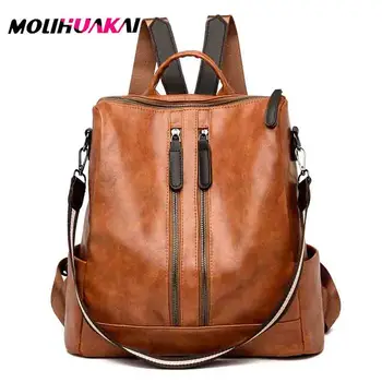 2020 New Summer Women backpack High Quality Leather backpack Large Capacity Travel Backpack Designer Ladies Bags mochila mujer 
2020 New Summer Women backpack High Quality Leather backpack Large Capacity Travel Backpack Designer Ladies Bags mochila mujer
