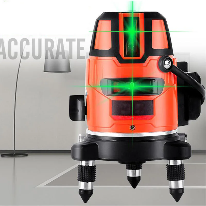 5-Wire 3D Self-Balancing Laser Level 360 Horizontal And Vertical Cross Laser Beam Line Laser Level Laser Wall Sticker Tool
5-Wire 3D Self-Balancing Laser Level 360 Horizontal And Vertical Cross Laser Beam Line Laser Level Laser Wall Sticker Tool