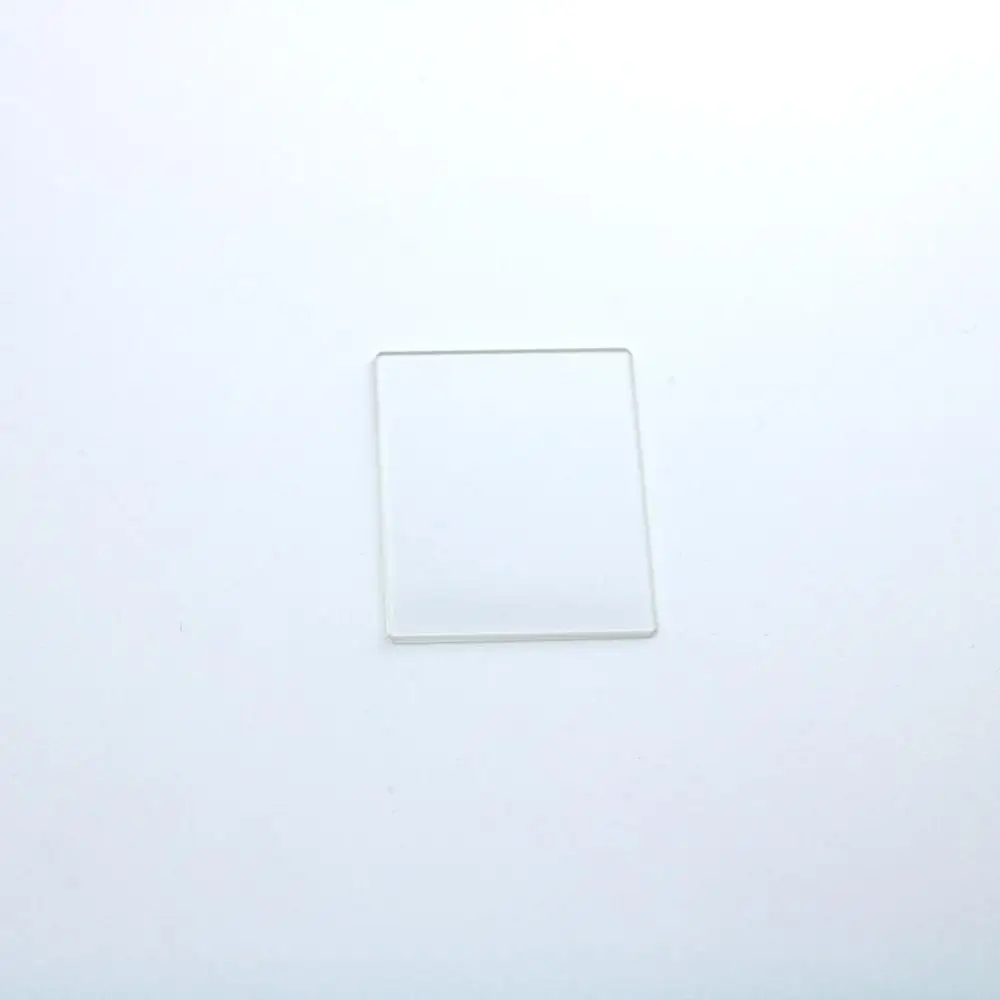 

size 42x30x2mm 260nm clear transparent UV visible and IR pass filter glass ZJB260