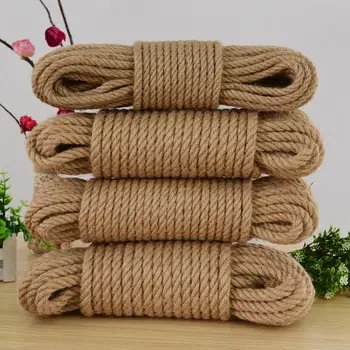 Jute Rope Sisal Rope DIY for Making Scratching Pole Cat Teaser Toy Grinding Tilters Strapping Braided Rope
Jute Rope Sisal Rope DIY for Making Scratching Pole Cat Teaser Toy Grinding Tilters Strapping Braided Rope
