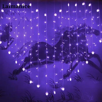 Laimanice 2M x 1.5m Heart Shape 128 Hearts LED String Holiday Light Christmas Wedding Decoration Curtain lights
Laimanice 2M x 1.5m Heart Shape 128 Hearts LED String Holiday Light Christmas Wedding Decoration Curtain lights