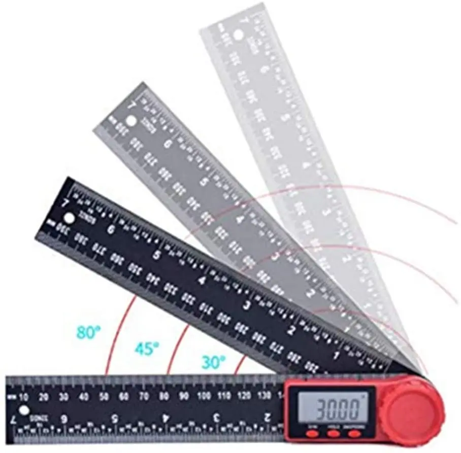 Electronic Digital Display Protractor Angle Finder Ruler Multifunctional 360 Degrees Inch Metric Scale Rulers,DIY Tools
Electronic Digital Display Protractor Angle Finder Ruler Multifunctional 360 Degrees Inch Metric Scale Rulers,DIY Tools