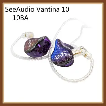 SeeAudio Vantina 10 V10 10BA Knowles Balanced Armature Tuning Customize HIFI Music Monitor Studio Audiophile Earbuds Earphones
SeeAudio Vantina 10 V10 10BA Knowles Balanced Armature Tuning Customize HIFI Music Monitor Studio Audiophile Earbuds Earphones
