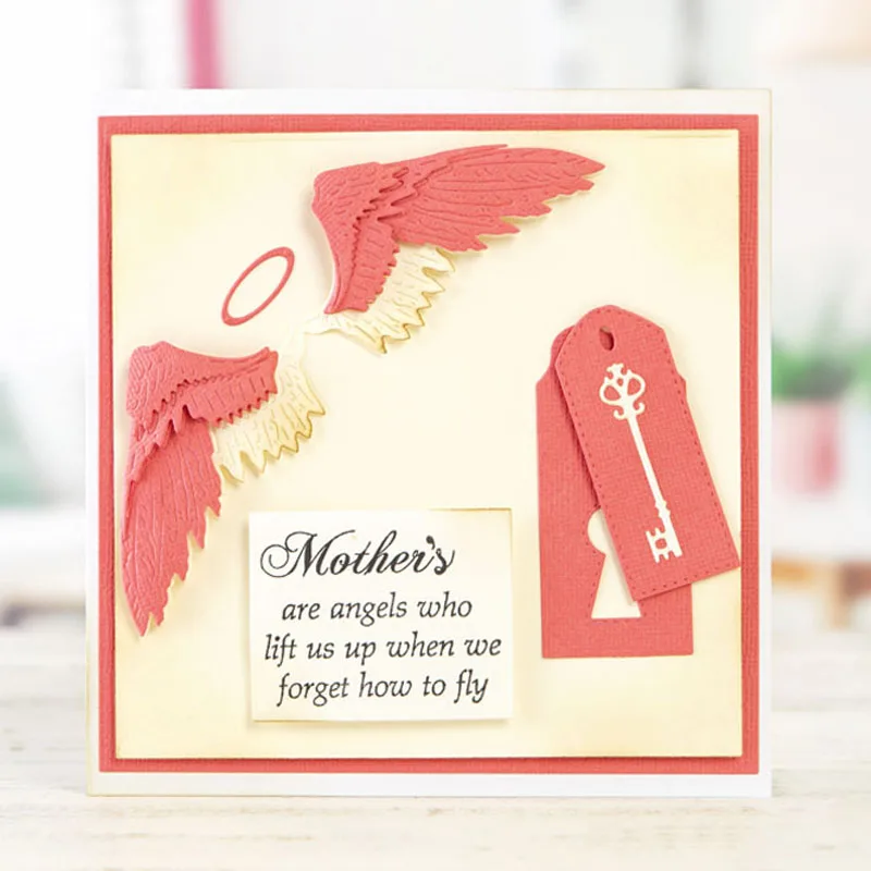 Sturdy Angel Wings Metal Cutting Dies for DIY Scrapbooking Embossing Paper Cards Making Crafts Templates New Dies 2019
Sturdy Angel Wings Metal Cutting Dies for DIY Scrapbooking Embossing Paper Cards Making Crafts Templates New Dies 2019