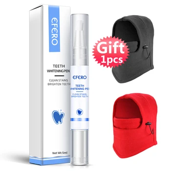 EFERO Teeth Whitening Pen Remove Plaque Stains Toothpaste Gel Teeth Whitener Pen Bleaching Cleaning Tooth Serum Dental Care
EFERO Teeth Whitening Pen Remove Plaque Stains Toothpaste Gel Teeth Whitener Pen Bleaching Cleaning Tooth Serum Dental Care