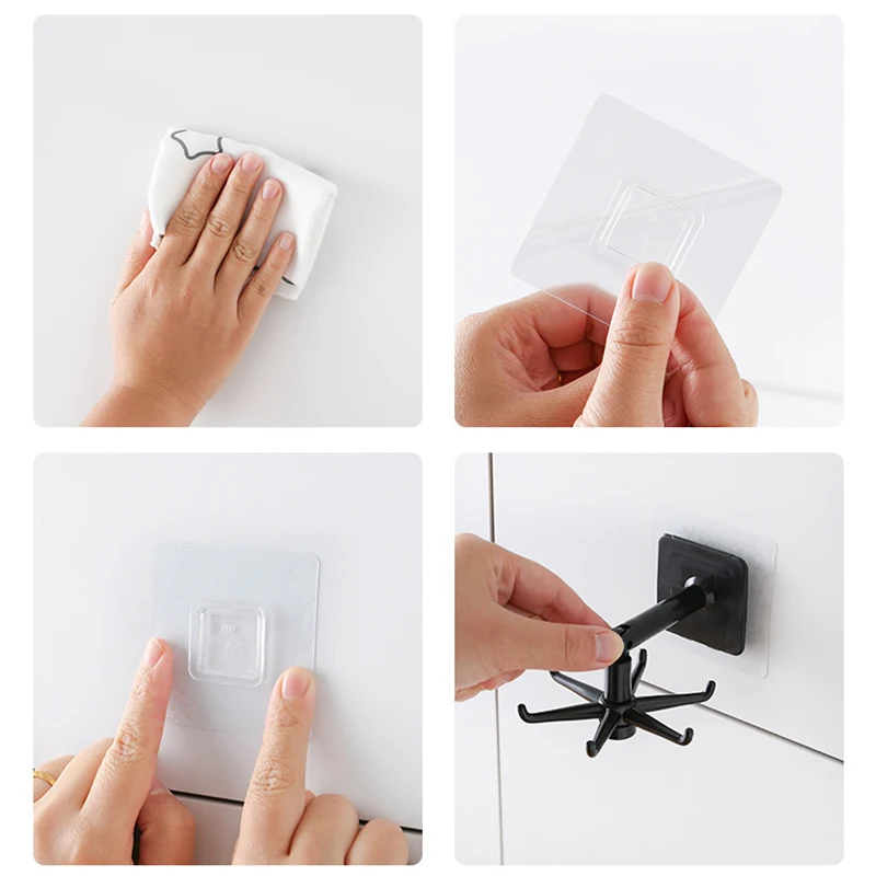 Generic Kitchen Cooking Utensil Rotatable Wallmounted Storage Racks