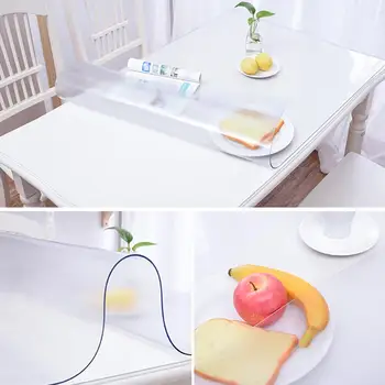 Table Cover Transparent Tablecloth Rectangle Protector Desk Pad Soft Glass Dining Top Table Cloth Plastic Mat
Table Cover Transparent Tablecloth Rectangle Protector Desk Pad Soft Glass Dining Top Table Cloth Plastic Mat