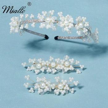 Miallo Flower Pearl Hairband Hair Clips Set Headbans for Women Hair Accessories Party Jewelry Headwear Headpiece Bridesmaid Gift
Miallo Flower Pearl Hairband Hair Clips Set Headbans for Women Hair Accessories Party Jewelry Headwear Headpiece Bridesmaid Gift
