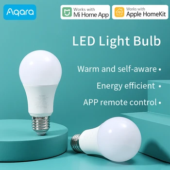 Aqara Smart bulb Adjustable Color Temperature LED night Light 9W 806lum lamp for Xiaomi MIjia Smart Home work with Mi Home APP
Aqara Smart bulb Adjustable Color Temperature LED night Light 9W 806lum lamp for Xiaomi MIjia Smart Home work with Mi Home APP